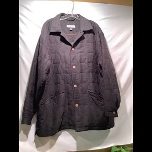 Tommy Bahama, Jacket, size L, shell: 100% silk, lining: 100% Acetate, Black